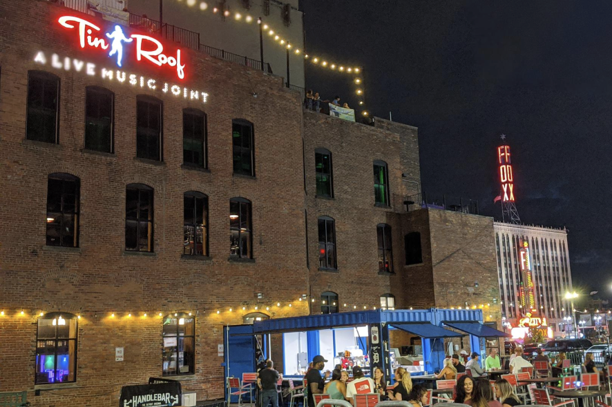 Tin Roof Outside